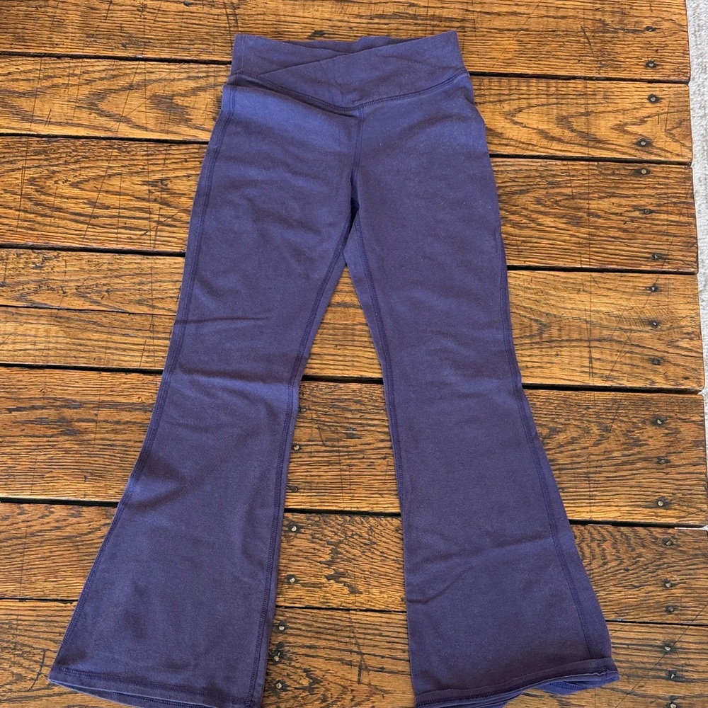 Old Navy Girls' Deep Purple Flare Leggings